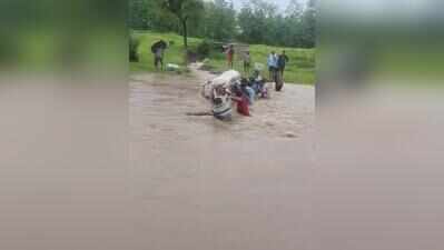 Dahanu bridge project stalled due to lack of funds, says zilla parishad after TOI report on family carrying body across swollen river to cremation ground