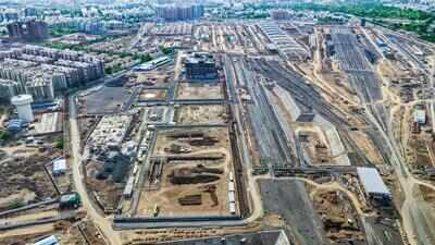 Work on Sabarmati, Surat rolling stock depots for bullet train project gathers pace