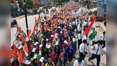 Patriotic fervour peaks at Tiranga Yatra