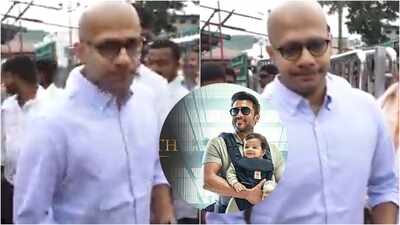 Venky Atluri tonsures head at Tirupati; offers hair for Suriya's 'Vishwanath And Sons' success