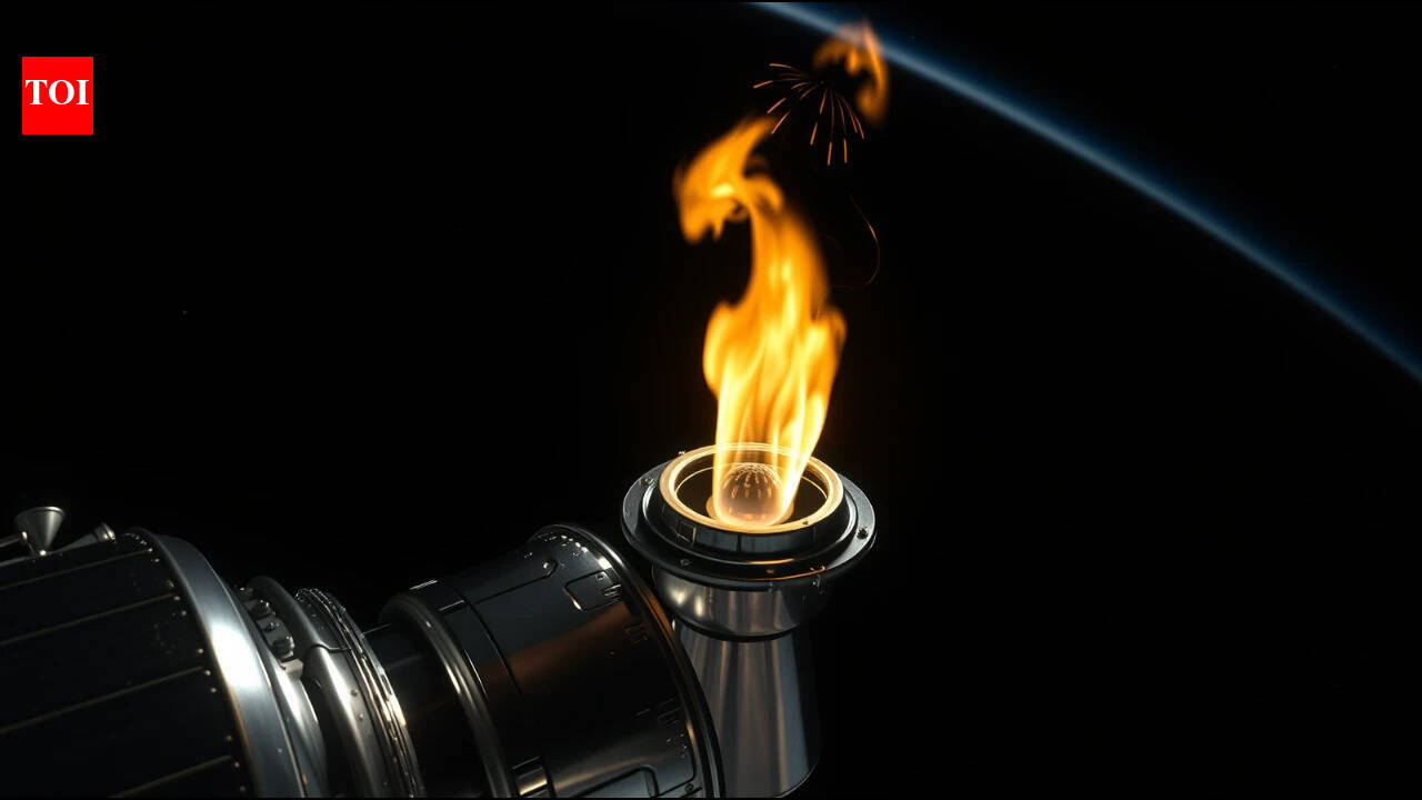 NASA set fire to an empty spacecraft in 2016 to learn how flames behave in space