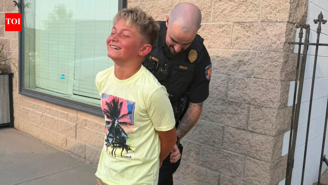 Colorado mom gets her son ‘arrested’ after he refuses to take a first-day-of-school photo