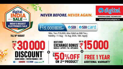 Reliance Digital’s ‘Digital India Sale Crazy Offers’: Smartphones start at Rs 10,999, huge discounts on laptops, TVs and more