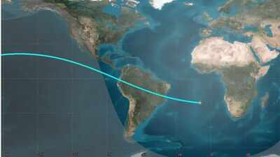LVM-3 upper stage re-enters atmosphere in nine months