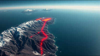 Thousands of tiny earthquakes went unnoticed beneath Alaska for <b></b>years, but scientists have now used them to trace the hidden edge of a tectonic plate<b></b>