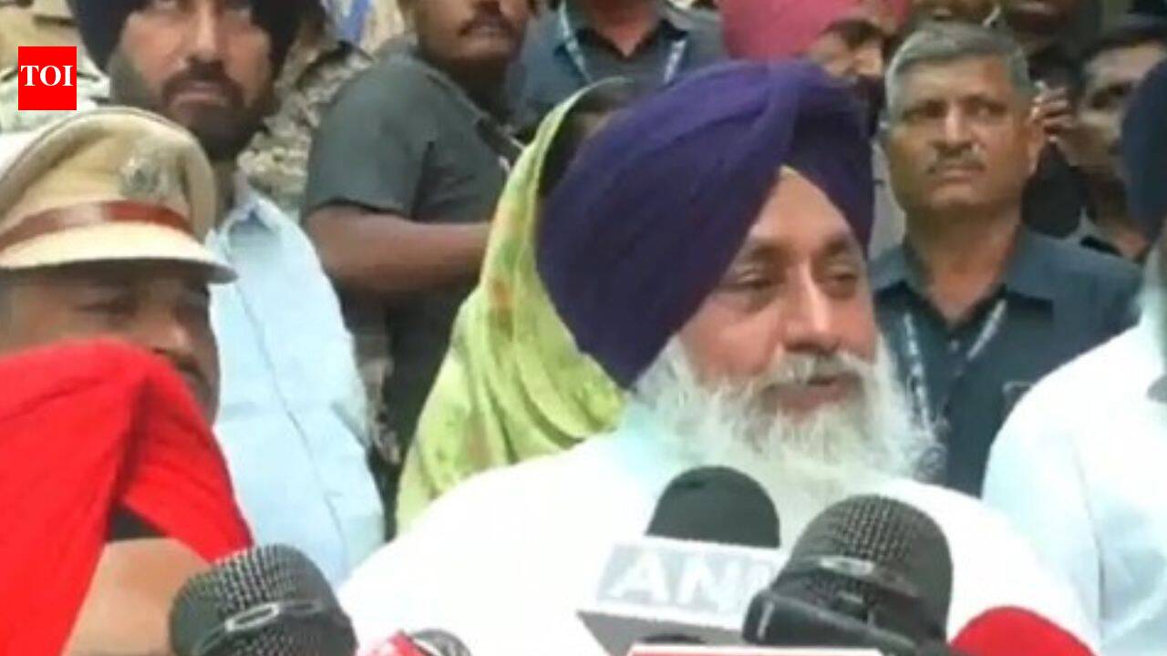‘Not scared’: Sukhbir Singh Badal after discharge from hospital day after attack in Nanded