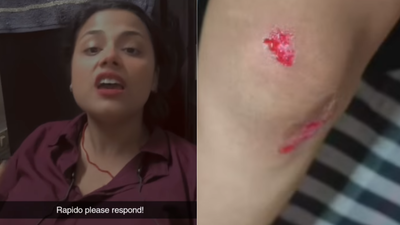 Delhi woman jumps off Rapido scooter after driver takes her to deserted place, gets injured
