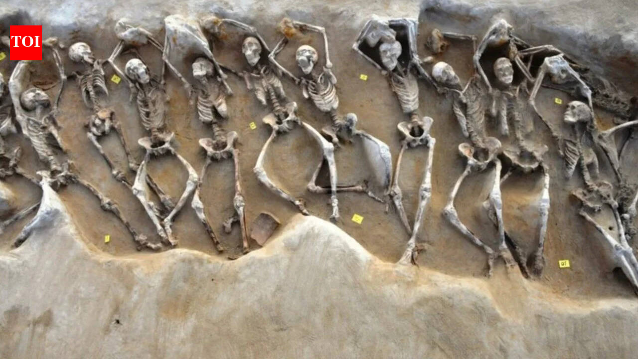 Nearly 80 men found shackled in an ancient Athens mass grave were locals
