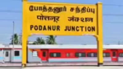 Joint security drive conducted at Podanur railway station ahead of Independence Day