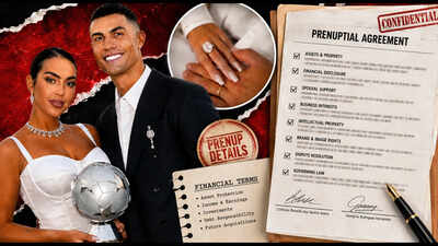 Cristiano Ronaldo’s secret wedding prenup exposed with Georgina set for €100,000 a month if they split: Report