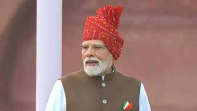 80th Independence Day: A throwback to PM Modi's signature Red Fort turbans