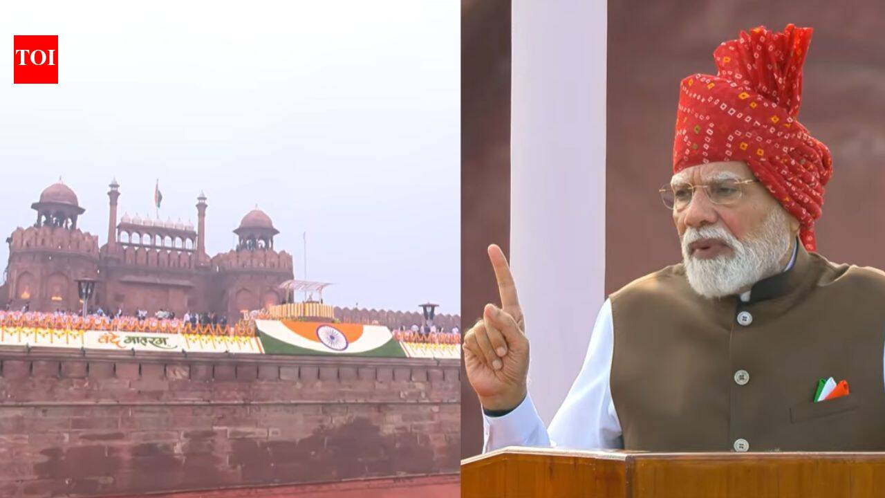 80th Independence Day: PM Modi’s 75-minute speech shortest in four years