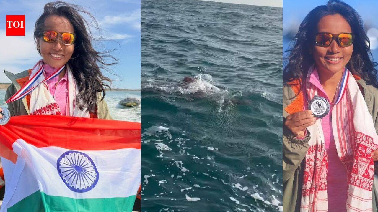 Meet Ankita Konwar: First woman from Assam, Northeast India to make history by swimming the 33.5 km English Channel despite freezing waters and strong currents