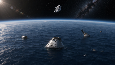 Point <i></i>Nemo is so remote that astronauts can be closer than people on Earth, yet its surrounding waters are a cemetery for spacecraft