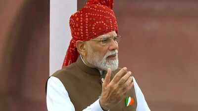 80th Independence Day: ‘Mere pyare deshwasiyon’ dominates PM Modi’s speech