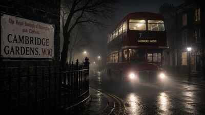 The ghost bus of West London: The chilling story of the phantom No 7 that appeared without a driver and became linked to a fatal 1934 crash