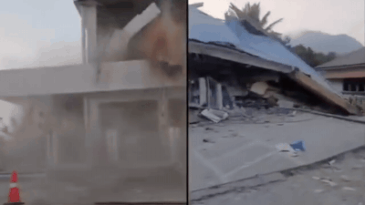 7.7 magnitude earthquake hits Indonesia: 38 killed, buildings collapse; 5 visuals of devastation