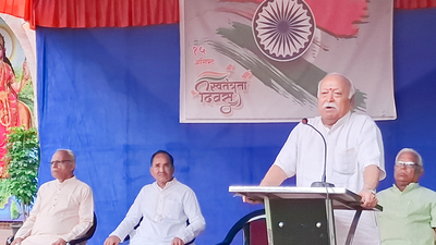 Conflicting views have place in democracy, but Constitution and social fabric must not be harmed: Mohan Bhagwat