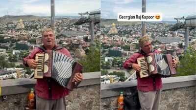 Meet "Georgia ka Raj Kapoor": The Tbilisi street musician who surprises Indian travellers by singing the iconic ‘Mera Joota Hai Japani’ song