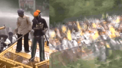 Qaumi Insaaf Morcha protesters clash with police at Chandigarh border; Punjab bandh on August 21