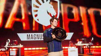 Giant screens, screaming fans, Magnus Carlsen: Chess at EWC 2026 gets louder on the esports stage