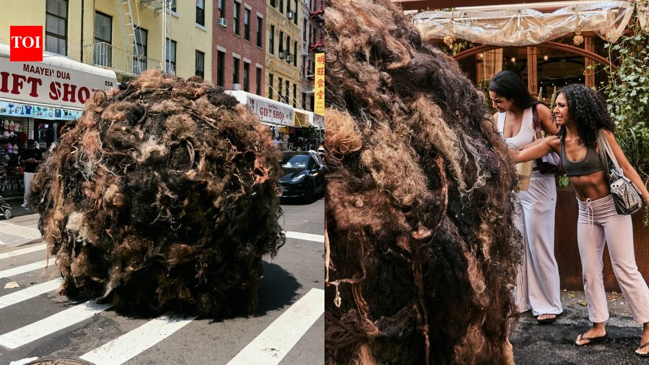 Manhattan’s got a hairy situation! Tumblehair rolls through NYC
