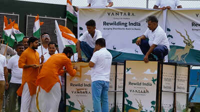 20 Blackbucks rewilded in Banni Grasslands on India’s 80th Independence Day by Anant Ambani’s Vantara