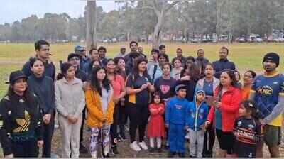 Odias in Sydney lace up for charity on I-Day