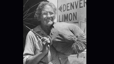In 1953, Emma Gatewood tried hiking the Appalachian Trail, got lost and was rescued; two years later, at 67, she walked all 2,190 miles alone and made history