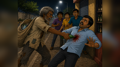 Bus stop query turns bloody: Man robbed of Rs 25,000, stabbed in Bengaluru
