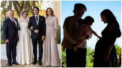 Princess Iman welcomes twin daughters Talia and Rania with husband Jameel Alexander Thermiotis, names newborns after Queen Rania; Jordanian royal family celebrates