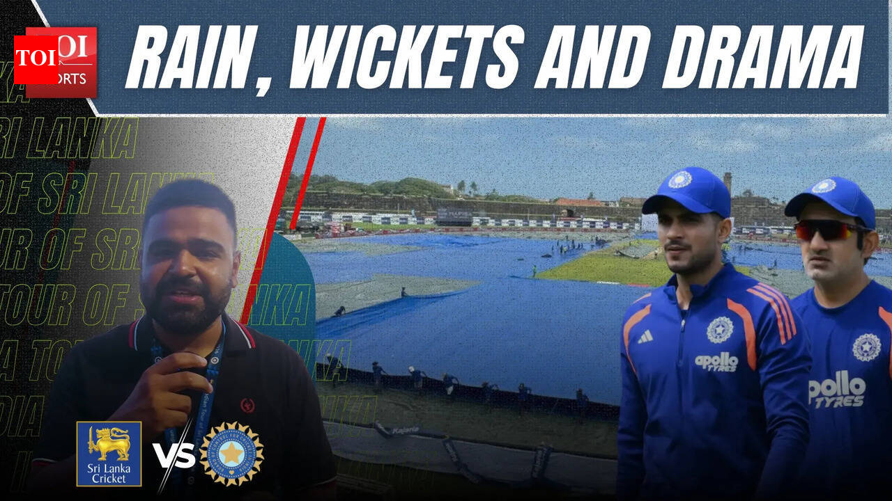 Did India miss a golden opportunity? Lot of drama in Galle on Day 2 | Rain, latest weather