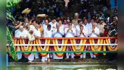 Almatti dam awaits CM’s first bagina as Krishna flows full