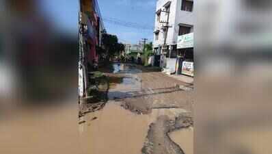 Three months on, dug-up roads turn into muddy nightmare in Thirumullaivoyal