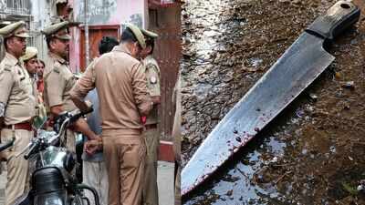 Son tries to stab father over family dispute in Lucknow’s Mohanlalganj, held