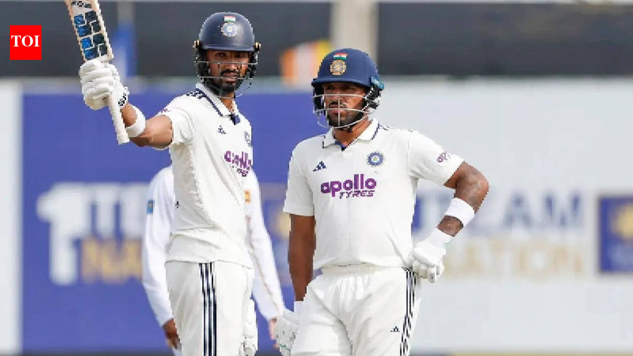 Padikkal's 167 and Jurel's 51 power India to 460/9 as Sri Lanka spinners hit back in Galle