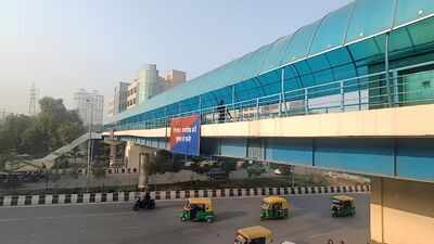 2 Gurgaon foot overbridges to be dismantled for metro station: What happens to pedestrian access now?