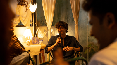 Priyanshu Modi launches debut poetry book in Delhi