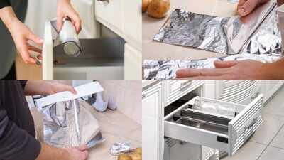 Put aluminium foil in your kitchen drawers? Here’s why this simple hack may come in handy