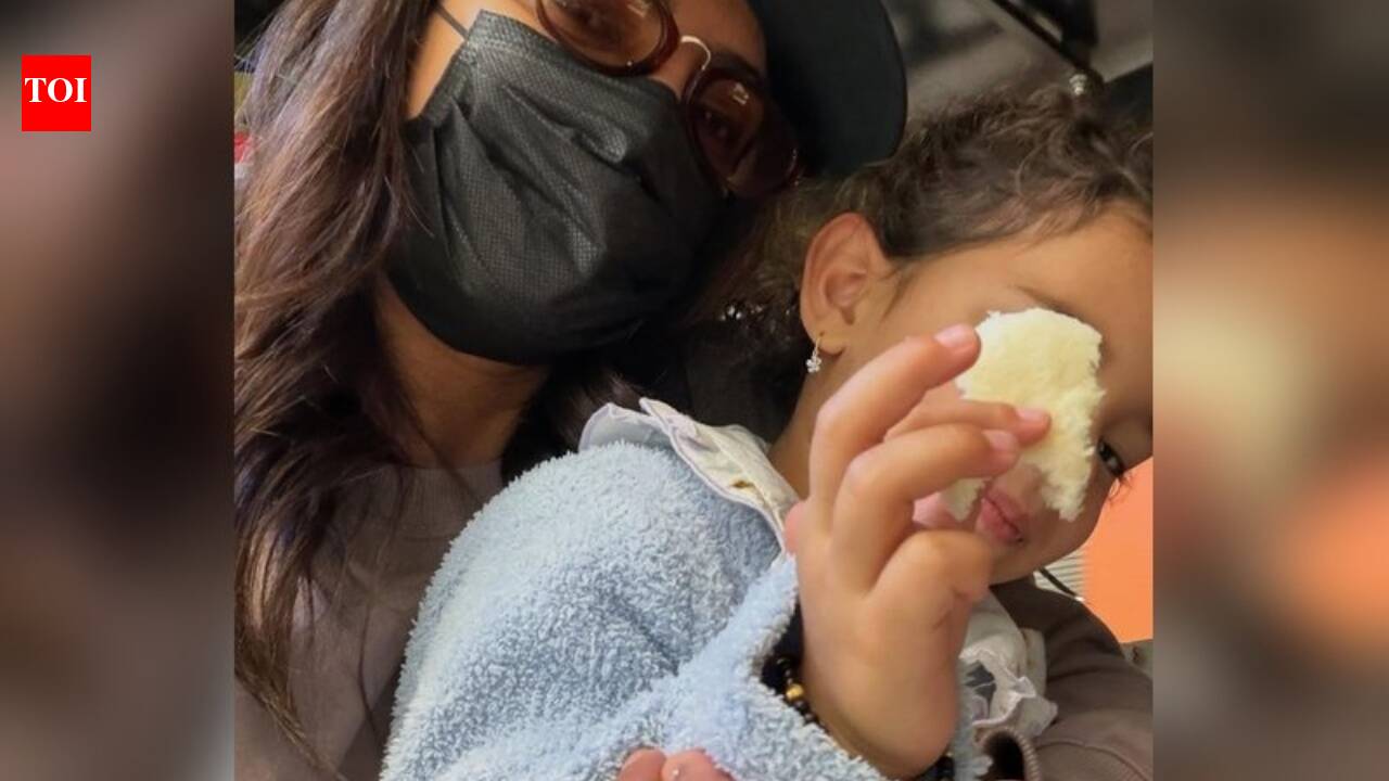 Priyanka shares family moments: Malti Marie embraces her desi side
