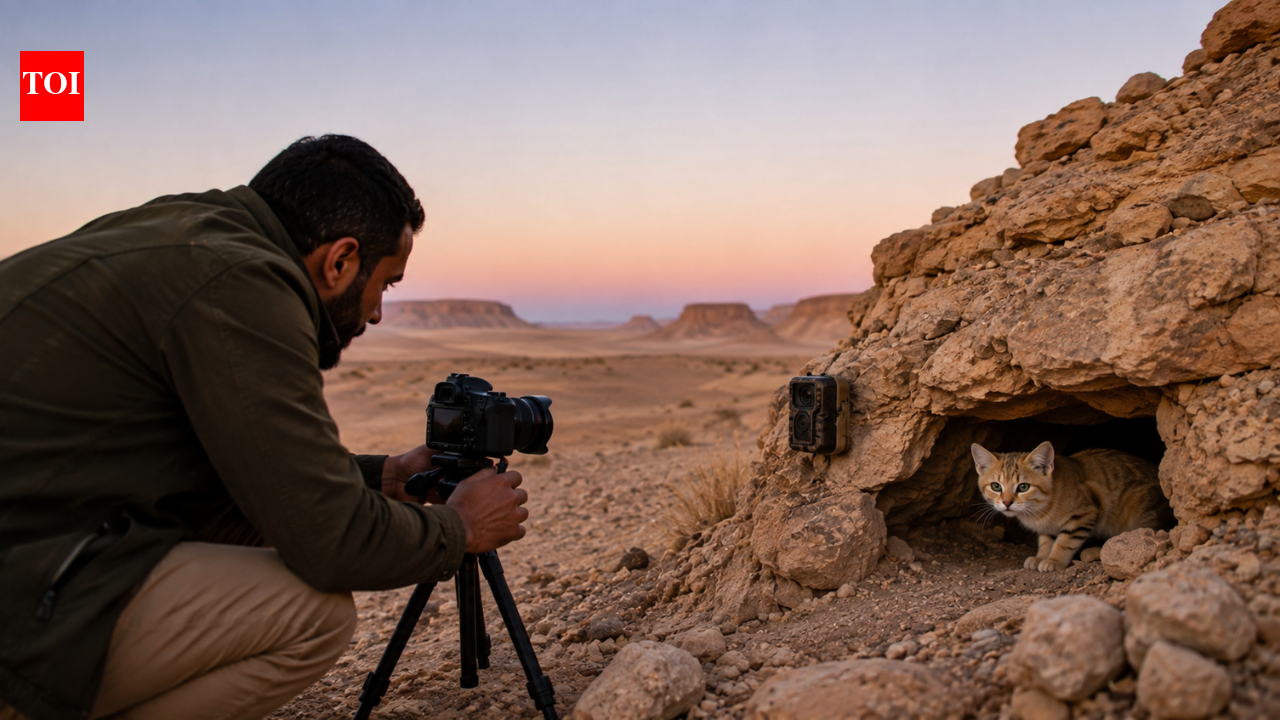 Meet Mohammed Almuntasir: Libyan photographer's video proves "ghost cat" still lives