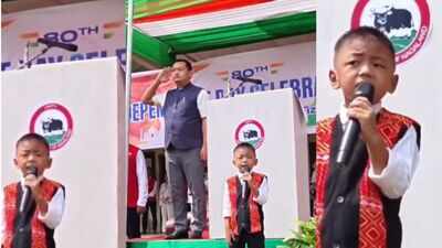 Anand Mahindra says, “How could this state not be on top of the travel bucket list?” as 5-year-old Yato Wangnao stuns the world with his National Anthem