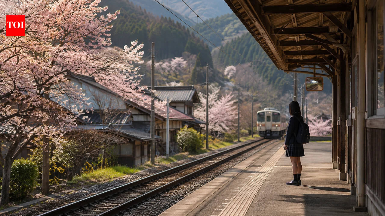 Japan’s Kyu-Shirataki station became famous for one schoolgirl who used the remote stop daily before it closed on her graduation day