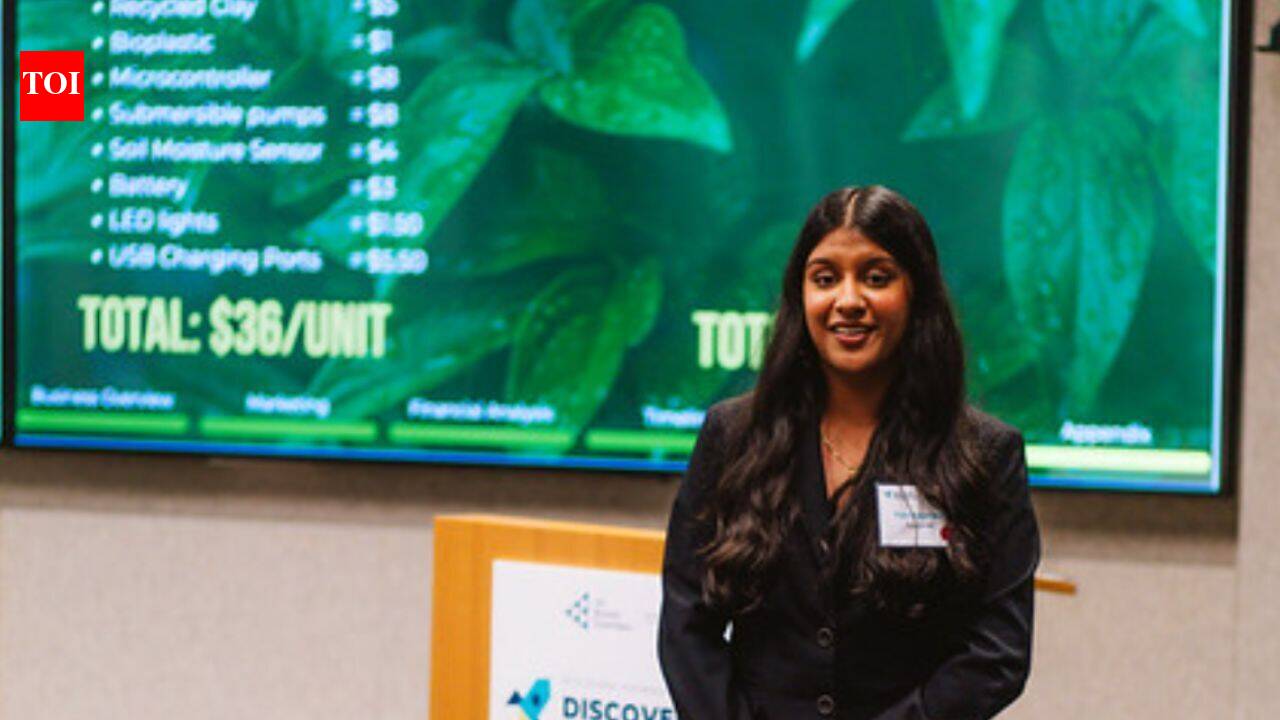 Meet 17-year-old Tiya Aggarwal, who built a smart watering system for 150+ plant species
