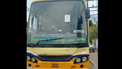 TNSTC bus confiscated over non-payment of dues to conductor in Coimbatore
