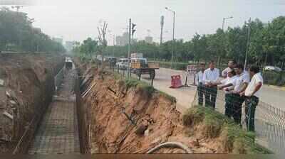 Delhi-Gurgaon Expressway service lanes to shut for two months for drainage work in city
