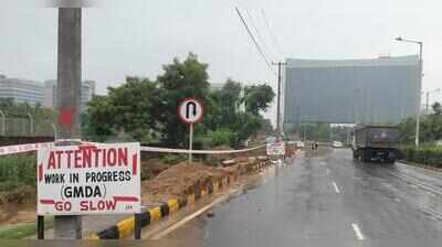 Delhi-Gurgaon Expressway service lanes to shut for two months for drainage work in city