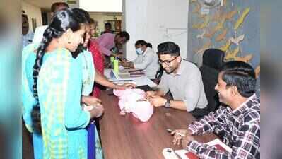 Couple asks Khammam commissioner to name baby after surgery help