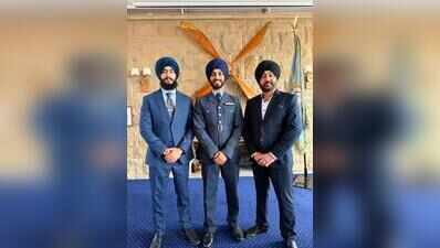 RAF’s first Sikh pilot since WW2 fulfils dream of grandpa he never saw