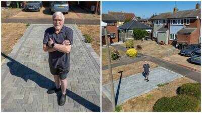 ‘I cannot walk, I use two crutches’: 85-year-old Rochford man ‘close to a breakdown’ after council orders removal of £2,200 driveway built on grass verge